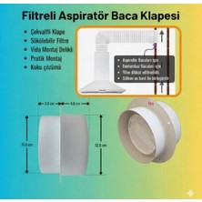 Yapı Kalite Aspiratör Davlumbaz Baca Klapesi