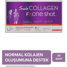 Suda Collagen Fxone Shot Portakal Aromalı 30 Adet 40 Ml Kolajen İçeren