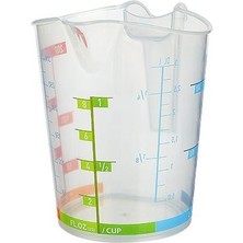 İsmiyle Al Ölçü Kabı Dereceli Renkli 300ML - 10,1oz