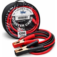 Paspro Otomotiv 1200 Amper Akü Takviye Kablosu 2.3 Metre – Profesyonel Oto Marş Kablosu