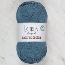 Tbl Dekor Loren Natural Cotton Petrol Yeşili El Örgü Ipi - R