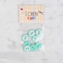 Tbl Dekor Loren Crafts 8 Li Yeşil - 502