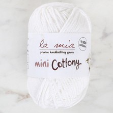 Tbl Dekor La Mia Mini Cottony 25 gr Beyaz Bebek El Örgü Ipi