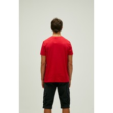 Bad Bear 22.01.07.014 Bad Bear Bad Erkek T-Shirt Crımsonred