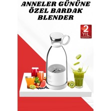 İsmiyle Al Anneler Gününe Özel Hediye Bardak Blender Paslanmaz Çelik Bıçaklı