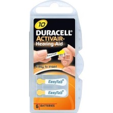 İsmiyle Al Duracell No:10 Işitme Cihazı Pili