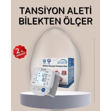 İsmiyle Al Bilekten Ölçer Tansiyon Aleti Şarjlı-Pilli Hafızalı Pratik Kullanım