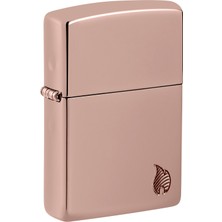 Zippo Zırh Serisi Flame Çakmak - Doldurulabilir - Hediye Kutusu - Metal - Abd'de Üretilmiştir