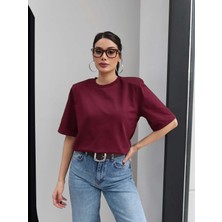 Vatkalı Kısa Kol Tshirt