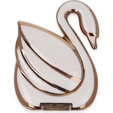 Cash Dukkan Newface Astro Stand Kuğu - Beyaz