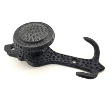 İsmiyle Al Antika Tarz Dekoratif Pirinç Portmanto Askı - 115X51 Mm, Oksit