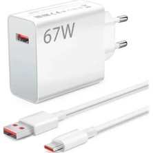 MikroZen Power xiaomi Redmi Uyumlu 67W Watt Şarj Aleti Kablosu USB Type-C 6A 67W Hızlı Şarj Cihazı13