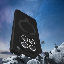 Roketcim Redmi Note 15 Pro 4g Kılıf M-Safe Şarj Özellikli Standlı Samara Kapak