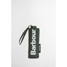Barbour Logo Mini Şemsiye GN71 Barbour Green