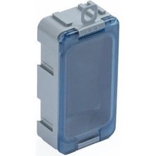 Shufa Mıknatıslı Klips, Fırdöndü, Halka ve Snap Kutusu - Gri