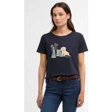 Barbour Brambles T-Shirt NY73 Navy
