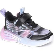 Pepino 2199 Kız Çocuk Siyah Spor Ayakkabı