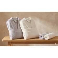 Özdilek Nev Tessa Grı-Krem Aıle Setı