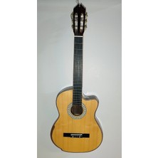 Dost Müzik Elektro Klasik Gitar 4/4 Profesyonel El Yapımı