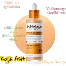 Dr.Melaxin Peel Shot Glow Pirinç Özlü Peeling Ampulü 80ML, Ölü Deriyi Nazikçe Temizleyen Ampul, Pirinç Suyu Özü, Aha, Bha, Niasinamid Içerir, Günlük Cilt Dokusu Bakımı, Kore Cilt Bakımı (Kojik Asit)