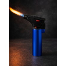 İtalyano Italyano Mavi Pürmüz & Torch Çakmak – Nargile & Kamp – Doldurulabilir – Ayakta Durabilir
