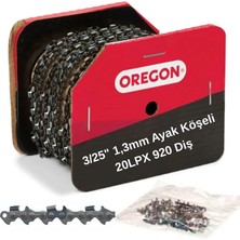 Oregon 3/25" 1,3mm Ayak Köşeli 20LPX 920 Diş Top Testere Zinciri