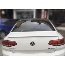 Aftermarket Volkswagen Passat B8 Beyaz Arka Spoiler
