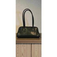 Amabel Jewelerys Roy Parlak Yatay Kadın El ve Omuz Çantası