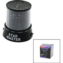 Go İthalat Ay - Yıldız Görselligece Lambası Pilli - Usbli Gün Işık - Renkli Işıkrenk Değiştirme - Manuel Dönerli (5517)