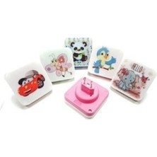 Go İthalat Çocuk Karakterli Ledli Gece Lambası (5517)