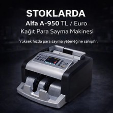 Alfa A-950 Tl / Euro Kağıt Para Sayma Makinesi