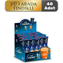 Cafe Crown 3ü1 Fındık 18 gr x 40
