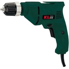 Kl Pro 500 Watt Profesyonel Darbesiz Matkap 10 mm Anahtarsız Mandren ile Kolay Kullanım
