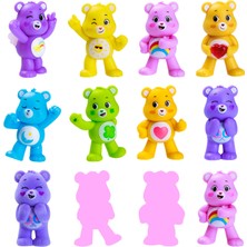 Care Bears Mini Koleksiyon Figürleri 12'li Paket Model 1