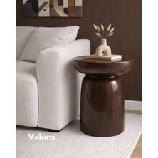 Velura Home Living Fargo Mantar Yan Sehpa - Koyu Ceviz