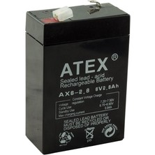 Go İthalat Ince Akü 6V 2.8AH Amper (5517)