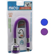 Go İthalat Metal - Renkli Silikon Kaplı Kubar - Batarya Borusu Topaç Başlık= Kademeli 360 Derece Yaylı Vakumlu Ambalaj (5517)