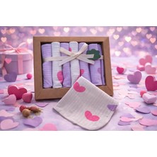 Bebekino %100 Coton 7li Bebek Ağız Silme Mendili 03