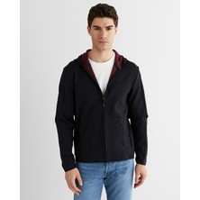 Gant Erkek Siyah Regular Fit Fermuarlı Ceket 2525323T.5