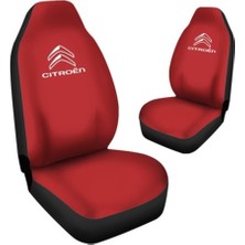 Antwax Citroen C-Elysee Araca Özel Oto Koltuk Kılıfı Pro - Kırmızı ( Ye
