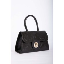 DMC Rugan El & Omuz Çantası Siyah