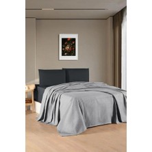 Kristal Waffle Çift Kişilik Pike Takımı 200 x 230 cm - %100 Pamuk - Yeni Renkler