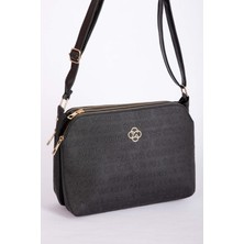 DMC Liora Baskılı El & Kol Çantası Siyah