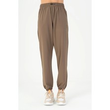 Maraton Comfort Kadın  Dönüşlü Lastik Paça Kakao Eşofman Altı