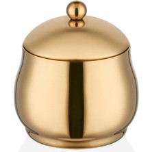 Feyza Design Şık ve Dayanıklı Titanyum Gold Paslanmaz Çelik Baharatlık Seti