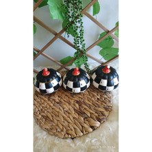 Feyza Design Gold Detaylı Dama Baharatlık Seti, Şıklık ve Pratiklik Sunar