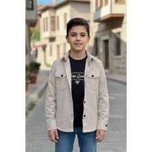 Pina Kids Erkek Çocuk Çıtçıtlı Gömlek Tişört Üst Takım