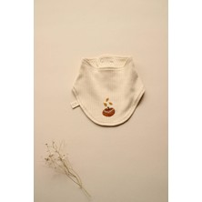 Oh la la Koala For Little Ones Balkabağı Nakışlı Fular Önlük