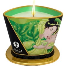 Shunga Massage Candle Green Tea 170 ml Masaj Mumu