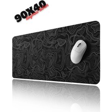 Miaxtreme Black Contour Speed Hızlı Yüzey Kaymaz Taban Gaming Oyuncu Mouse Pad Oyuncu Gaming Mousepad